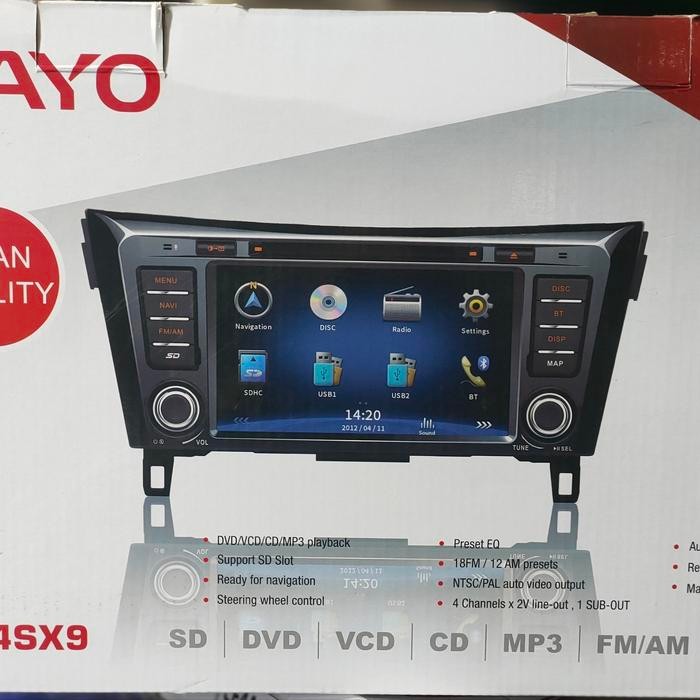 headunit original OEM Nissan Xtrail 2017