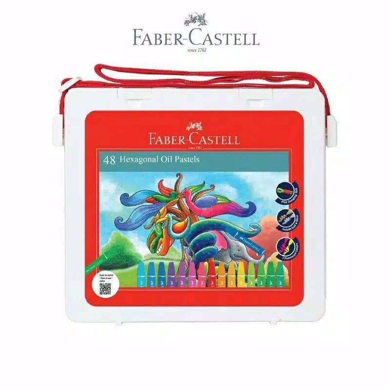 

Crayon Faber Castell 48 Warna Pastel Krayon Faber 48