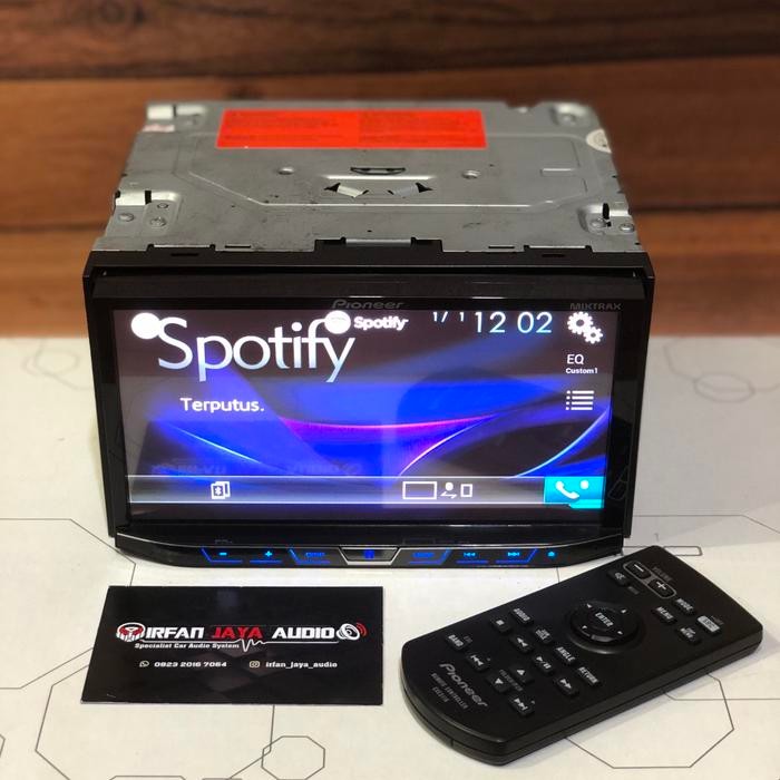 Head unit Pioneer AVH-X5850BT Second mulus lengkap