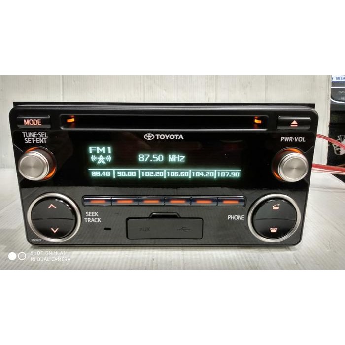 Head unit standar toyota ex avanza 2017