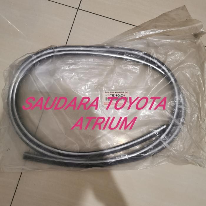 Karet Kaca depan soluna GLI List kaca depan soluna GLI original