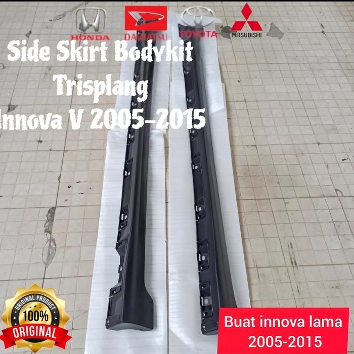 Side Skirt Bodykit Trisplang Innova Type G V 2005-2015 Original