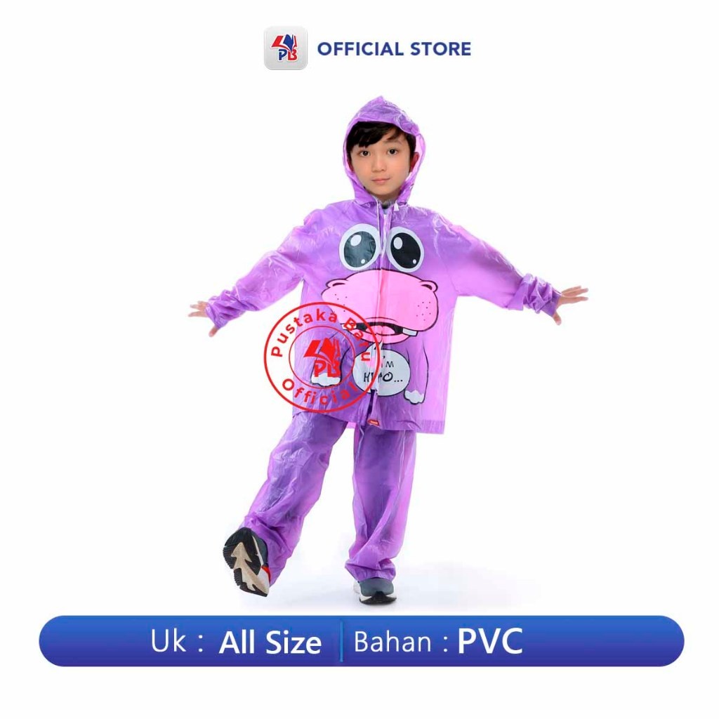 Jas hujan pria wanita untuk anak / jas hujan anak / Mantel Jas Hujan Anak Setelan Baju Dan Celana