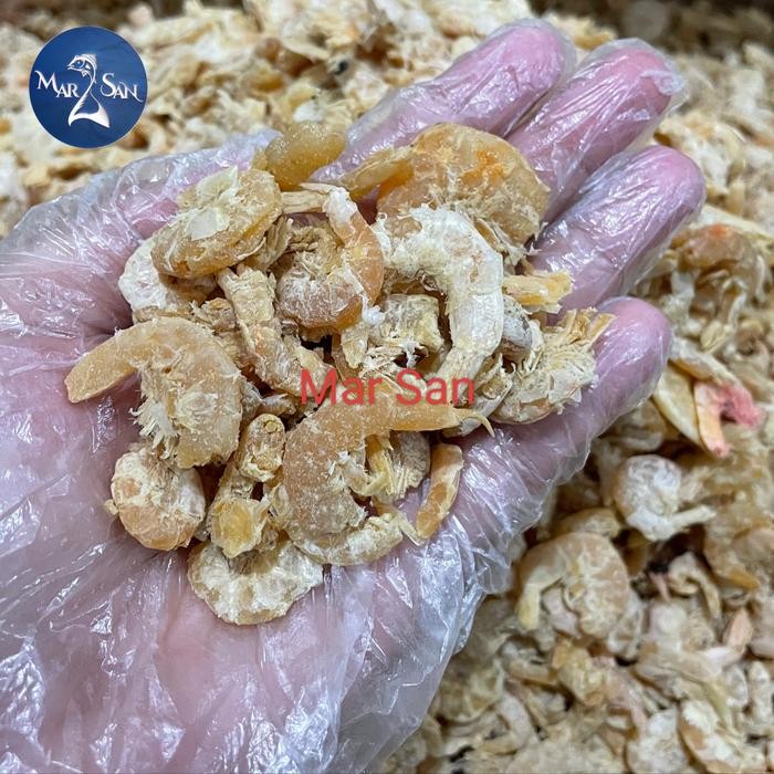 

terbaru !!! ebi/ udang kering /hebi super 1 kg merah frozen asin ikan seafood fish ready