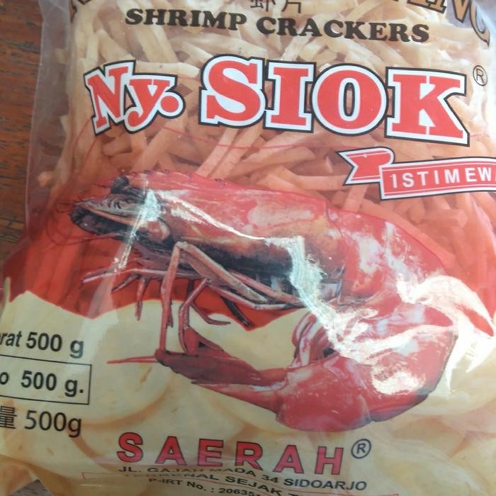 

terbaru !!! krupuk udang ny siok stik ready