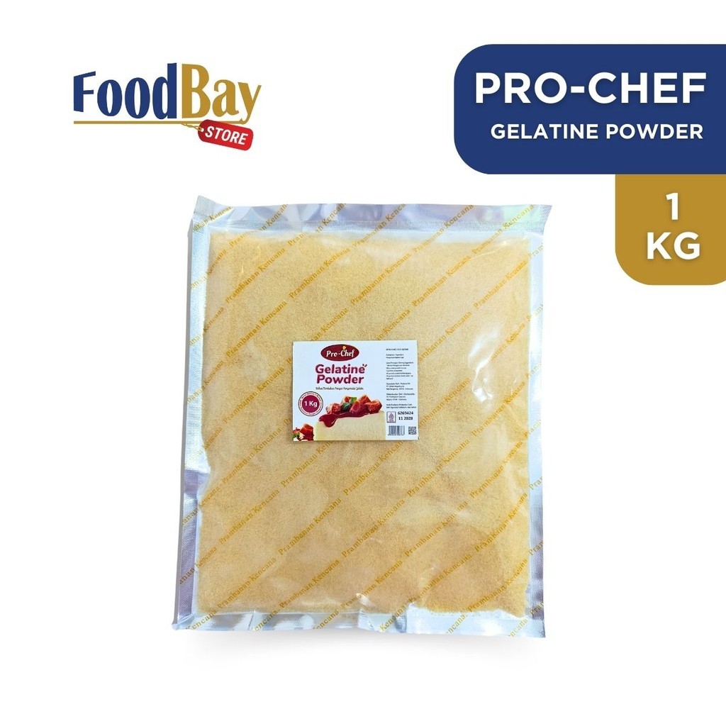 

Prochef Green Valley Chef Daniel Gelatin Bubu Gelatine Powder Halal 1 G