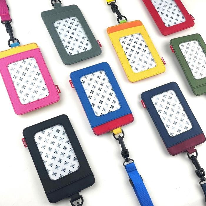 

Promo Id Card Holder Dompet Gantung Name Tag Kartu Lanyard Kain Polos Philo Berkualitas