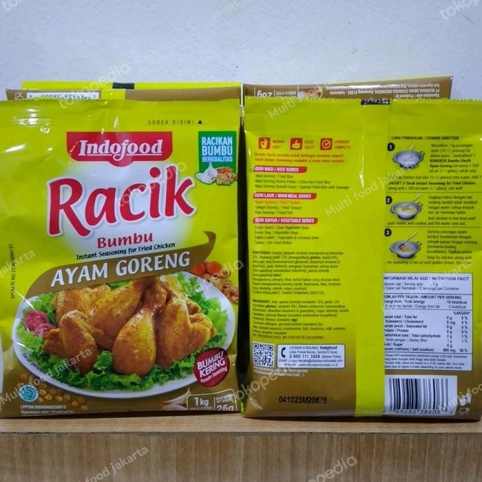 

Indofood Bumbu Racik / Bumbu Racik Indofood Ayam / Bumbu Racik Ikan
