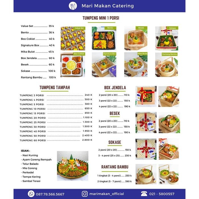 Rantang Bambu Nasi Liwet Untuk Hampers