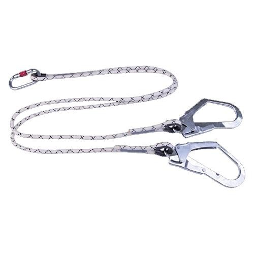 

Promo Lanyard Safety Double Big Hook Pro Full Body Harness Climbing Rope Terlaris