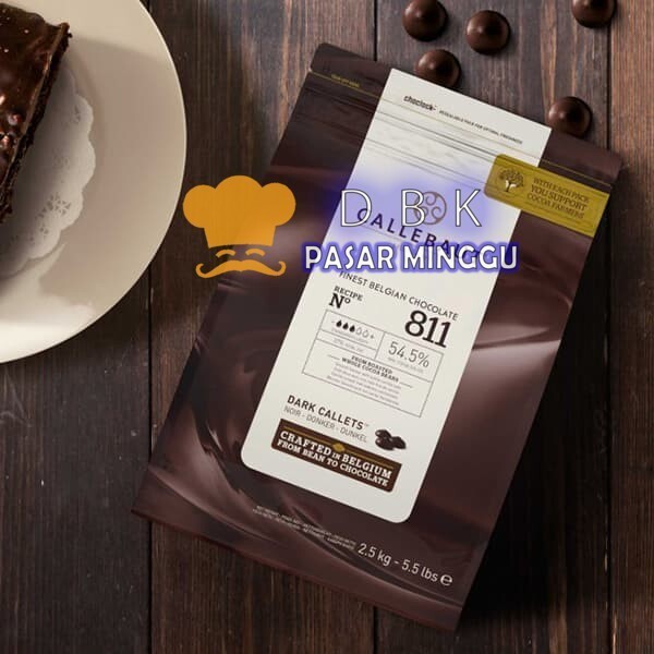 

Ready Couverture Dark Callets Callebout Per 100Gr Chip Leleh