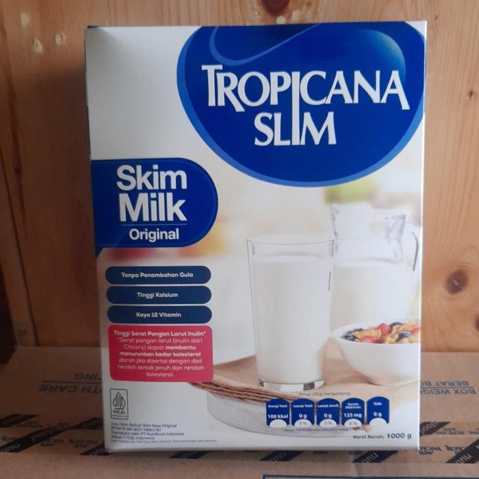 

Tropicana Slim Non Fat Skim Milk (Susu NFDM Original 1kg / 1000gr)