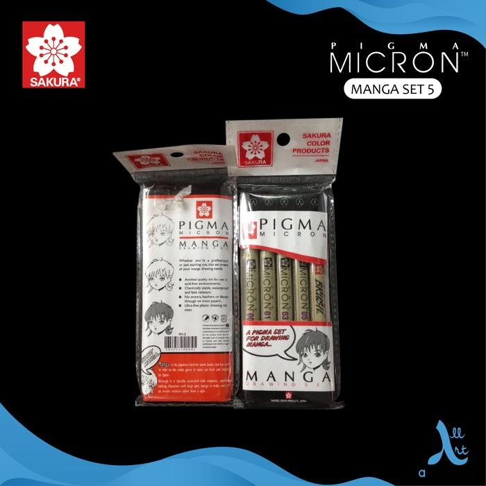 

Drawing Pen Sakura Pigma Micron Manga Drawing Set #Gratisongkir
