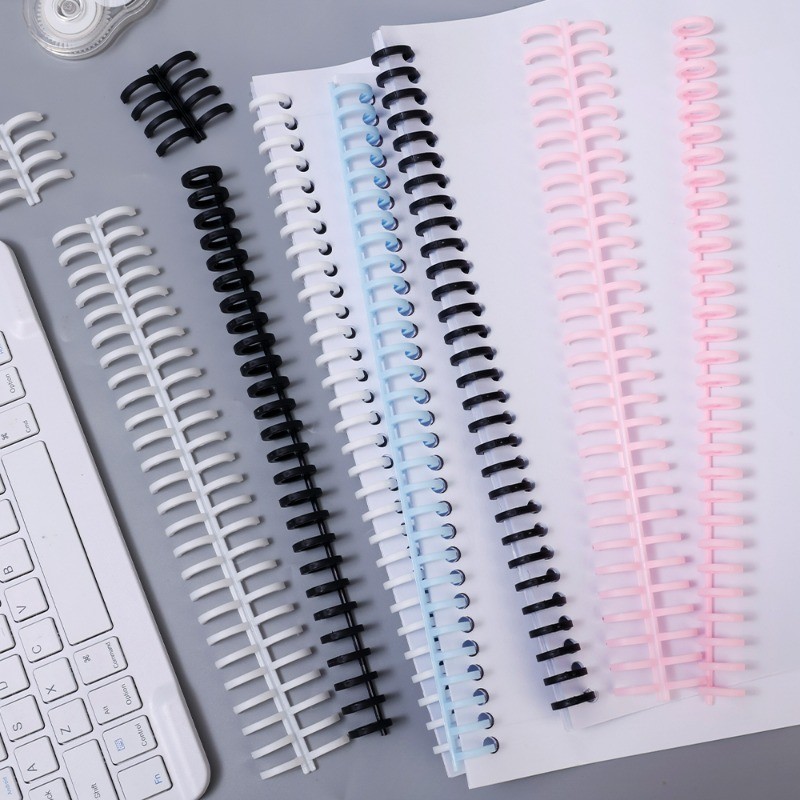 

Soft Flexible Loose-Leaf Binders Ring Plastic Can Be Cropped Binder Hook For Document Notebook File