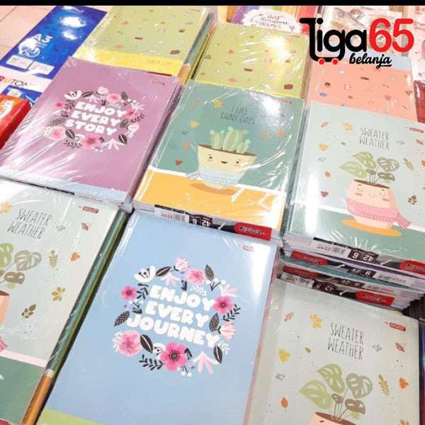 

Buku Tulis B / 42 Lembar Uk Kwarto / 1 Pack 6PCS / B Buku Tulis / Buku Tulis Sekolah Buku Catatan