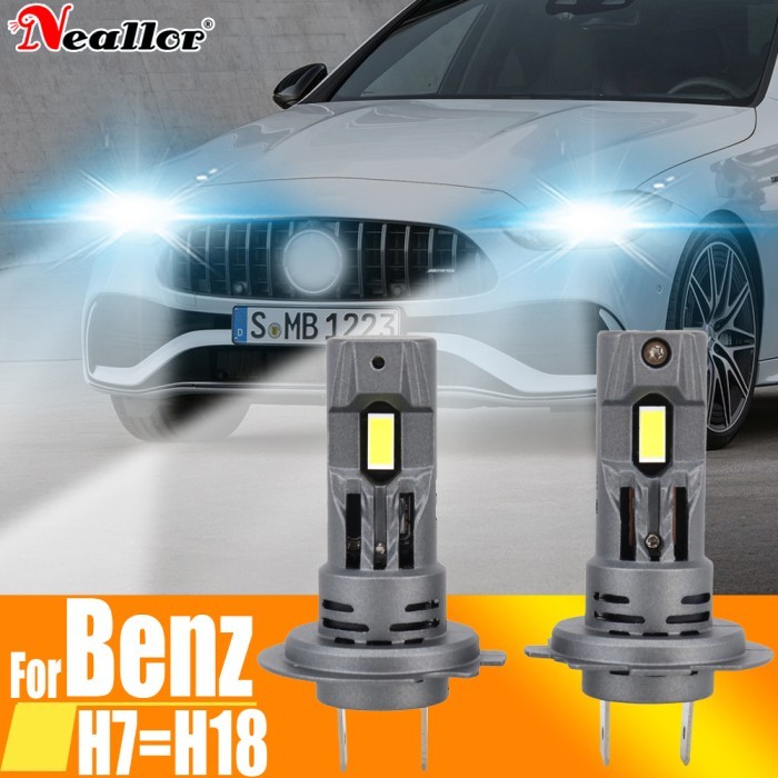 H7 Led Canbus Headlight Car Light Blub Moto Lamp 12v For Mercedes Benz W204 W211 W212 W203 W176 W124
