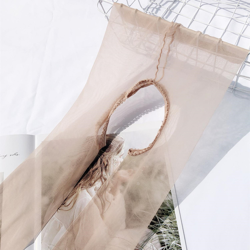 Doiaeskv New 0 D Ultra-Thin Sexy Tights Breathable Transparent Women Pantyhose Open Female Skinny