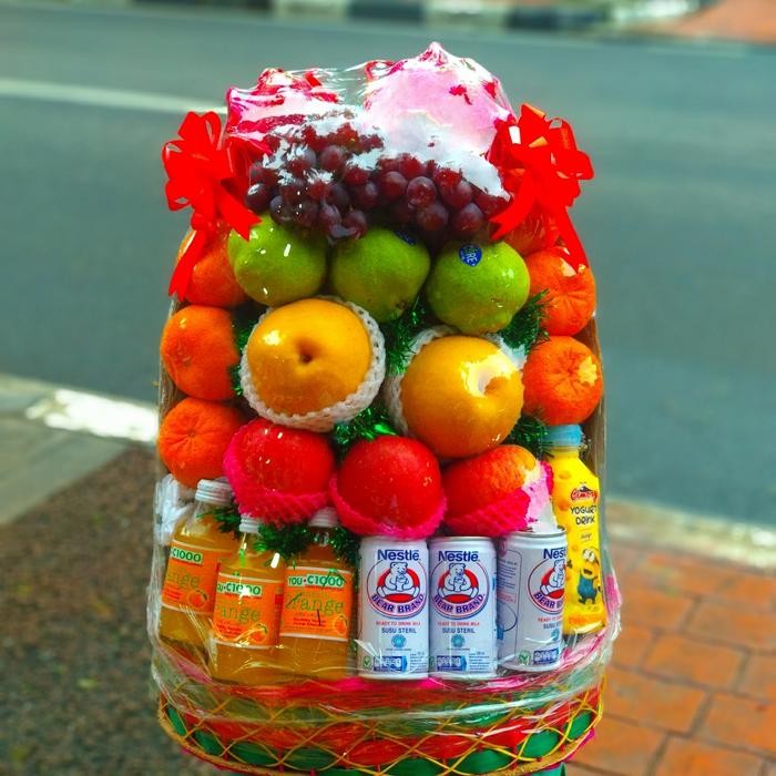 

Terlaris parcel buah custom bear brand& C1000 Terbaru