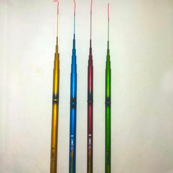 joran tegeg pancing shikari bambooman tegeg fiber kuat