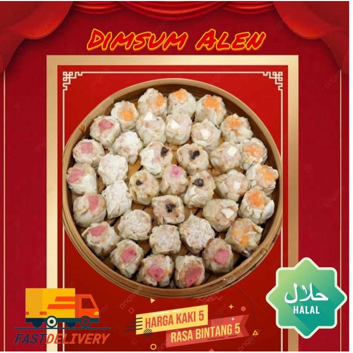 

PastikanTerjaminMutunya- DIMSUM isi 50 HARGA PER PCS / DIMSUM AYAM / FROZEN DIMSUM