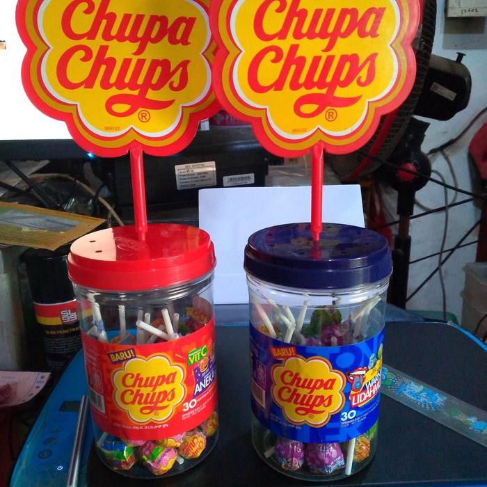 

PastikanTerjaminMutunya- Permen Chupa chups TOPLES BARU isi 30 pcs