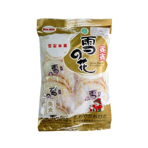 

PastikanTerjaminMutunya- BIN BIN Rice Crackers ORIGINAL / SEAWEED / SNOW / SPICY / Binbin