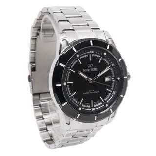 Mirage Watch - Jam Tangan Pria Sporty Silver Garansi 1 Tahun Original 8713 M Anti Karat Kaca