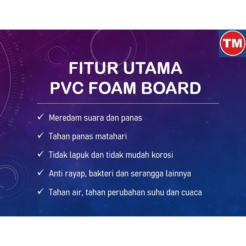 

PVC Foam Board 3 mm x 2 Lembar ( 40 cm x 60 cm )