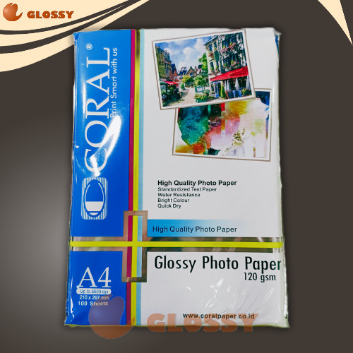 

Kertas C Glossy Paper A4 120 gr 120gr