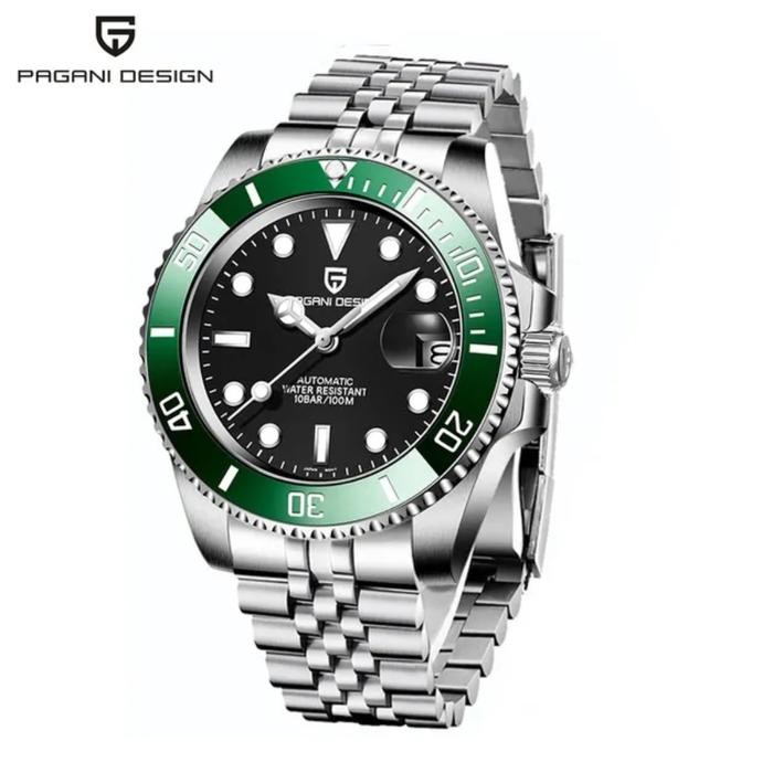 JAM TANGAN PAGANI DESIGN STARBUCK JUBILLE 40 MM KACA SAFIR. 100 M