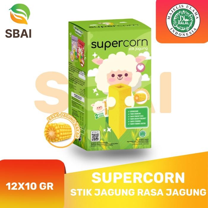 

PastikanTerjaminMutunya- Supercorn Stick Jagung Snack Anak rasa Jagung