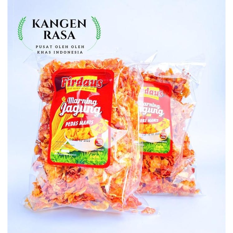 

PastikanTerjaminMutunya- Emping Jagung Pedas Manis Nusantara Firdaus Malang