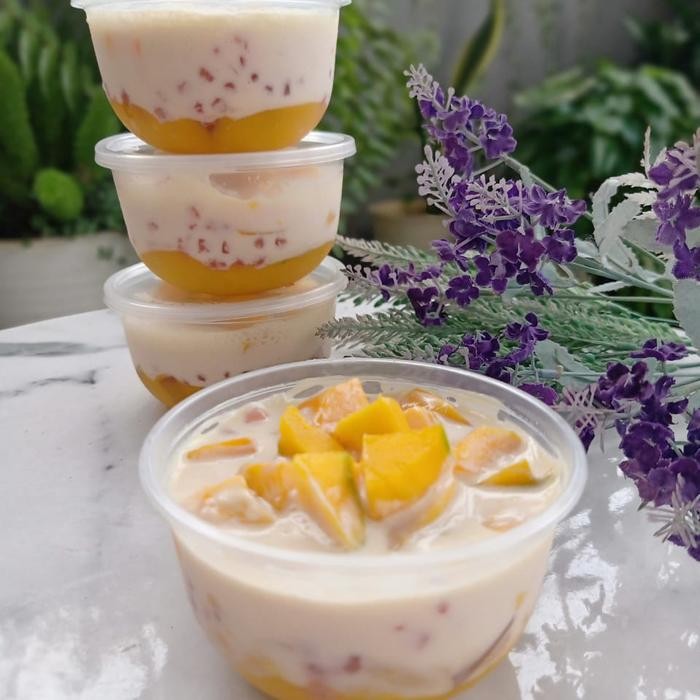 

PastikanTerjaminMutunya- Mango Sago 300ml / Manggo Sagoo Dessert Cup HomeMade Enak dan Segar