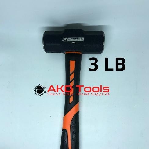 Ready Palu Batu Gagang Fiber 1 LB - 2 LB - 3 LB - 4 LB "CAMEL" Palu Bogem