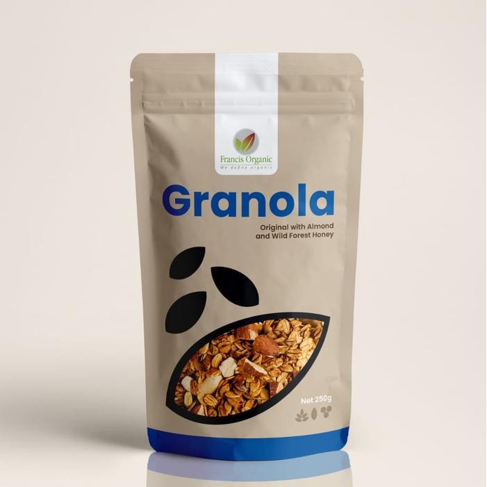 

PastikanTerjaminMutunya- Premium Granola with Almonds 250g by Francis Organic
