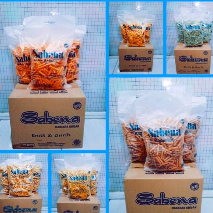 

PastikanTerjaminMutunya- snack sabena stick 360gr isi 5 pack