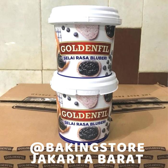 

PastikanTerjaminMutunya- Goldenfil Blueberry Jam 1kg Selai Bluberi Goldenfil