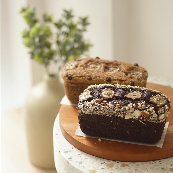 

PastikanTerjaminMutunya- Choco Banana Bread Loaf - Vegan & Gluten Free