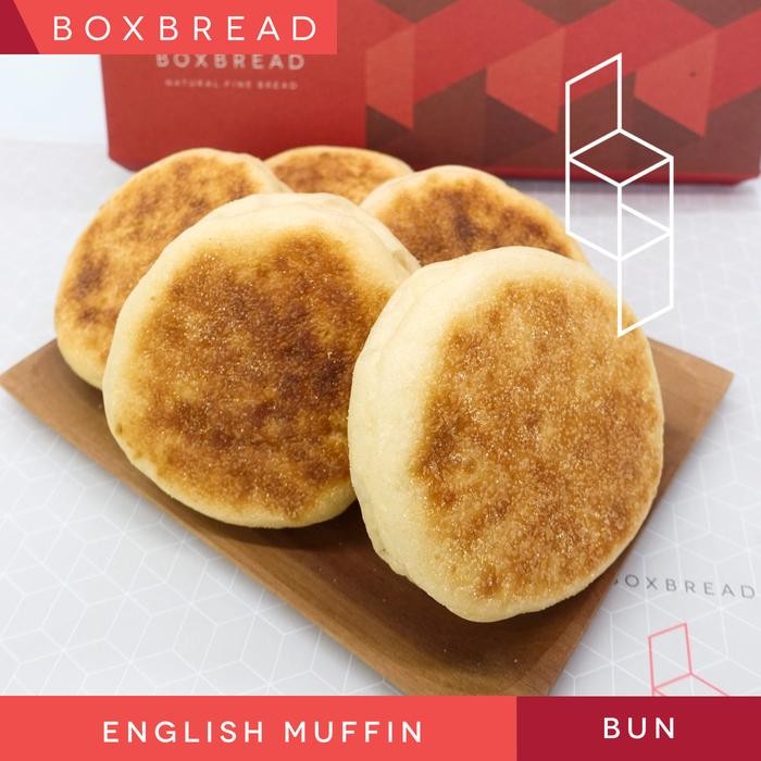 

PastikanTerjaminMutunya- Roti English Muffin - BoxBread Bun