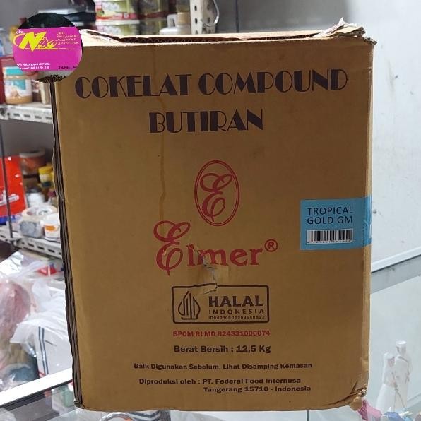 PastikanTerjaminMutunya- Elmer Mesis Meises Meses coklat Tropical Gold GM 1 kg grab gojek