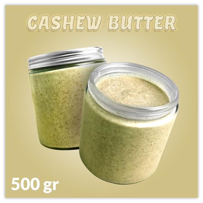 

PastikanTerjaminMutunya- Cashew Butter (Selai / Mentega Kacang Mede / Mete Gurih) 500gr