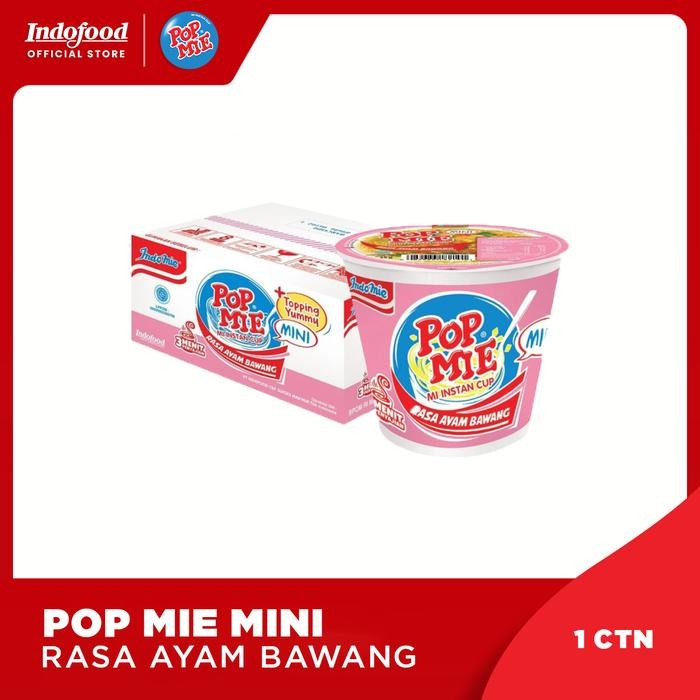 

SemuAReadyYaB0Zq- 1 ctn - Pop Mie Mini Rasa Ayam Bawang