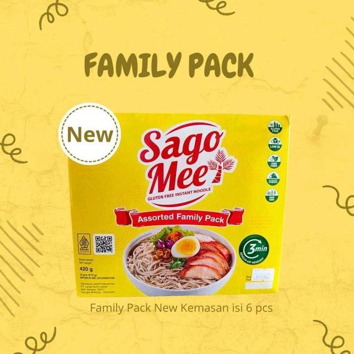 

SemuAReadyYaB0Zq- Sago Mee Assorted Family Pack isi 6 Sagomee