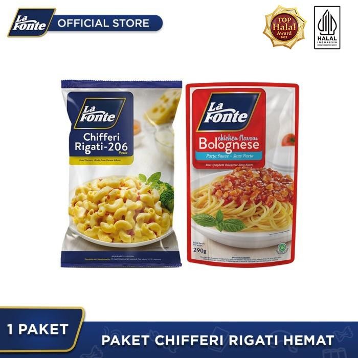 

SemuAReadyYaB0Zq- La Fonte - Paket Siap Santap Chifferi Rigati Chicken Bolognese
