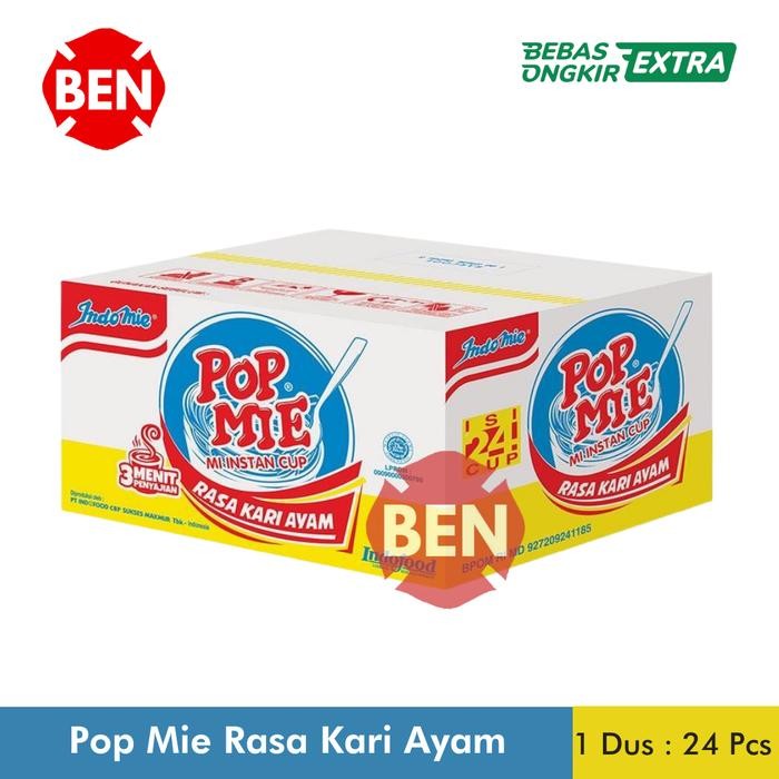 

SemuAReadyYaB0Zq- Pop Mie Rasa Kari Ayam 1 Dus isi 24 Pcs Cup - Popmie Kuning Murah
