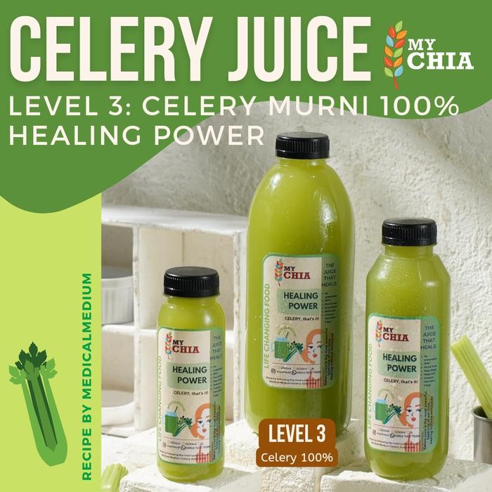 

SemuAReadyYaB0Zq- Level 3: Celery Juice (jus seledri) 1Liter 100% Raw Pure Cold Pressed