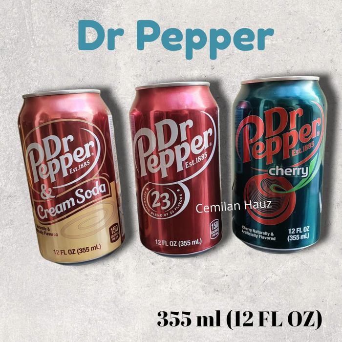 

St0ckMelimpAh- Dr Pepper Soft Drink Can
