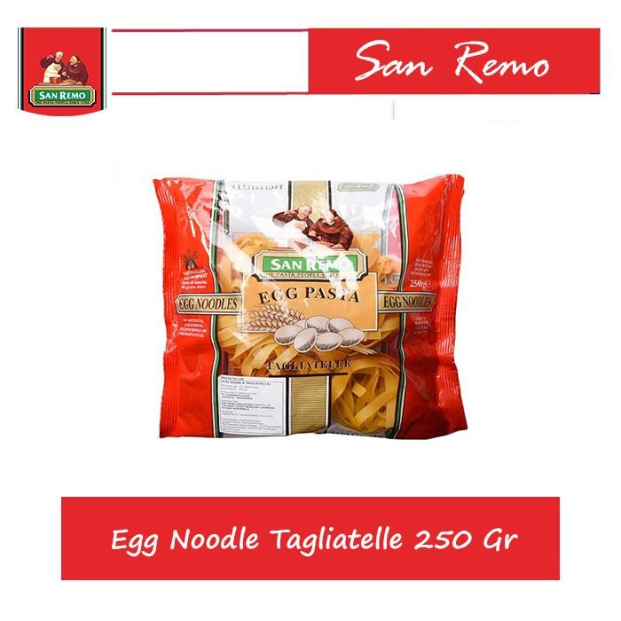 

SemuAReadyYaB0Zq- San Remo Egg Noodle Tagliatelle 250 Gr