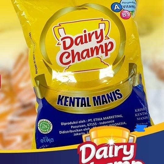 

St0ckMelimpAh- DAIRY CHAMP 1KG SUSU KENTAL MANIS KRIMER