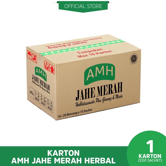 

BnyKpilihAnSkrG- Spesial 1 Karton AMH Jahe Merah Super
